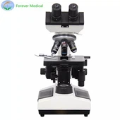 Mikroskop Binokular Laboratorium Medis Profesional High-end Harga Murah Layanan OEM